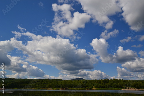 clouds over Vishera: summer day in the Urals © lozinsky_s_v