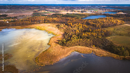 Małkinie Jezioro Woszczelskie Mazury