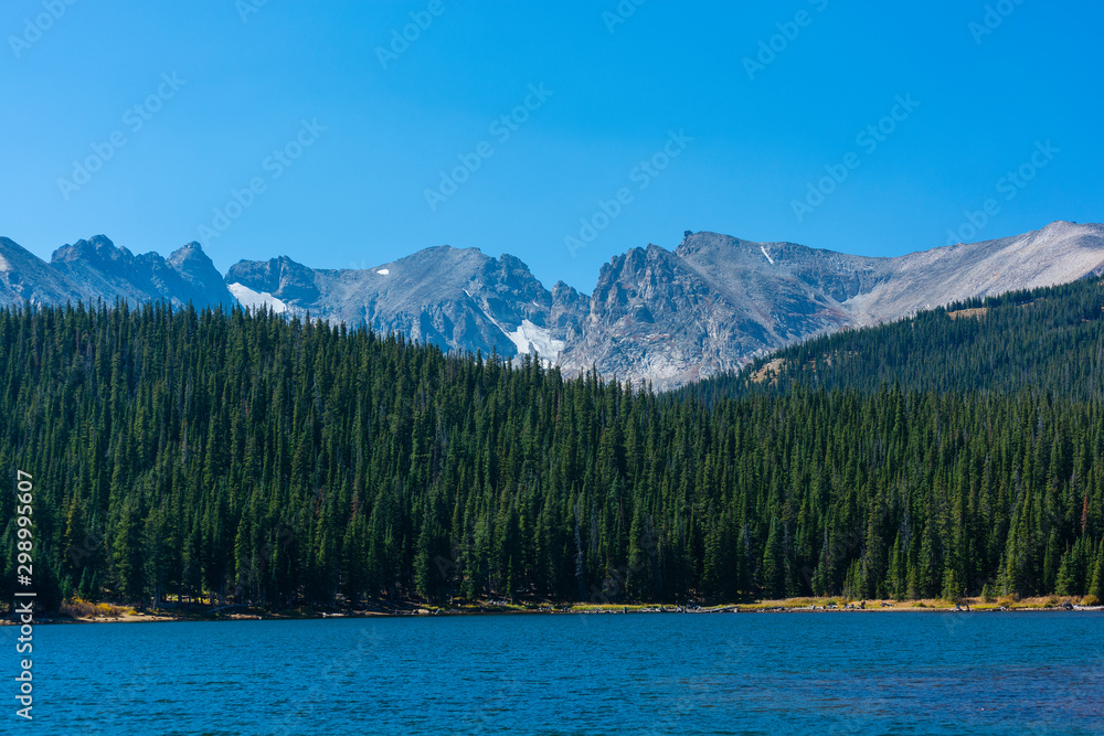 Brainerd Lake in Colorado on a Sunny Day