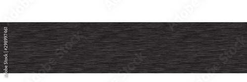 Charcoal Black Marl Variegated Heather Texture Border Background. Vertical Blended Line Seamless Pattern. Faux T-Shirt Fabric Dyed Organic Jersey Textile Banner. Triblend Melange Banner. Vector Eps 10