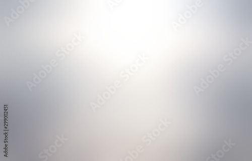 Metal blurred abstract texture. Silver empty background. Metallic grey defocus illustration. photo