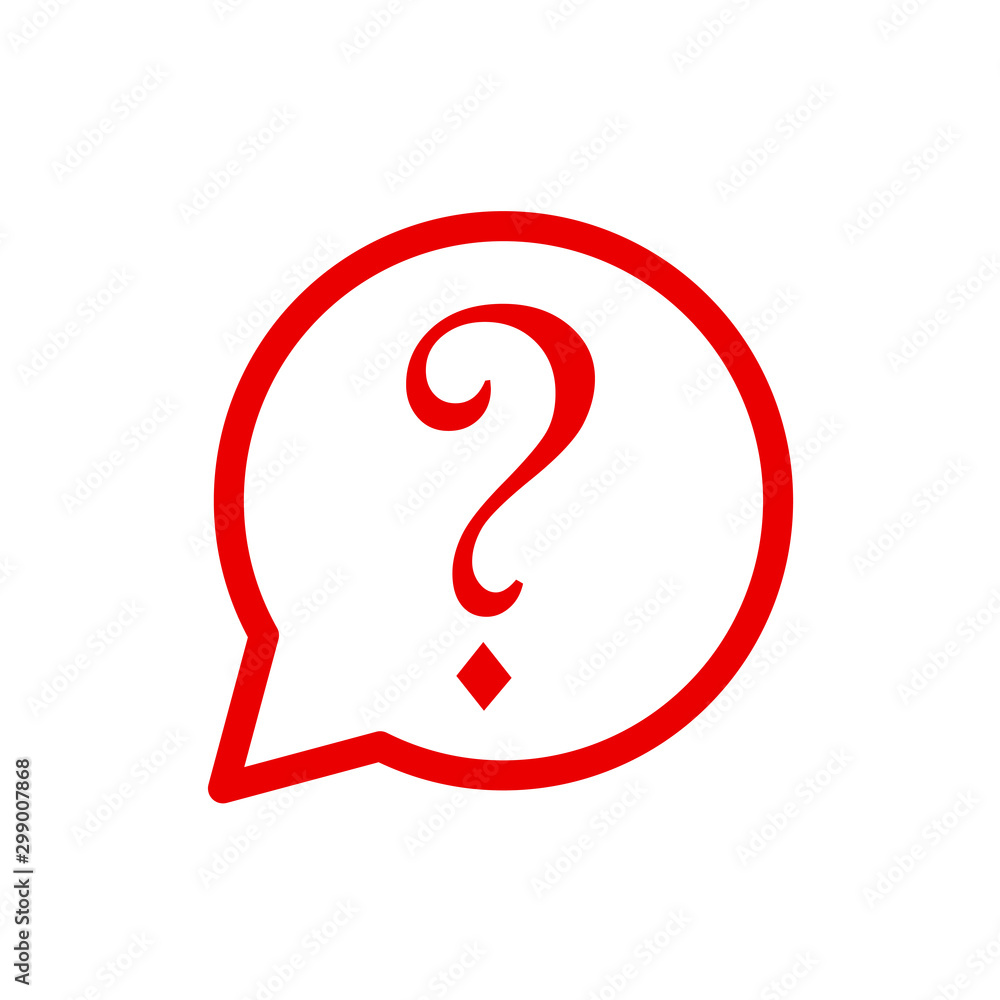 Question mark icon vector isolated symbol illustration EPS 10 Question mark icon vector isolated symbol illustration EPS 10