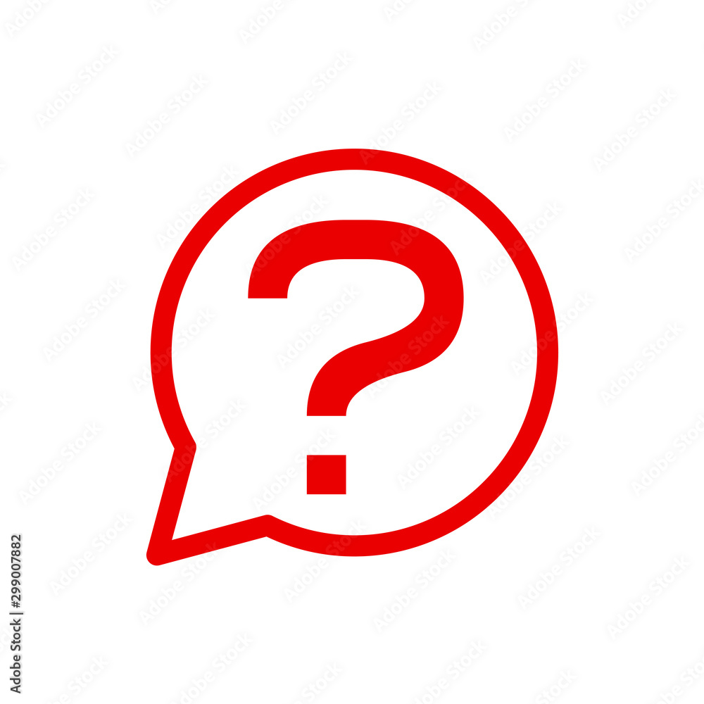 Question mark icon vector isolated symbol illustration EPS 10 Question mark icon vector isolated symbol illustration EPS 10