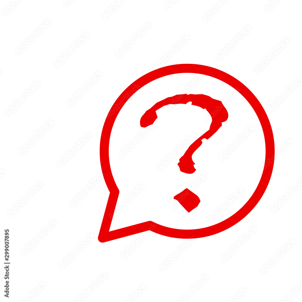 Question mark icon vector isolated symbol illustration EPS 10 Question mark icon vector isolated symbol illustration EPS 10