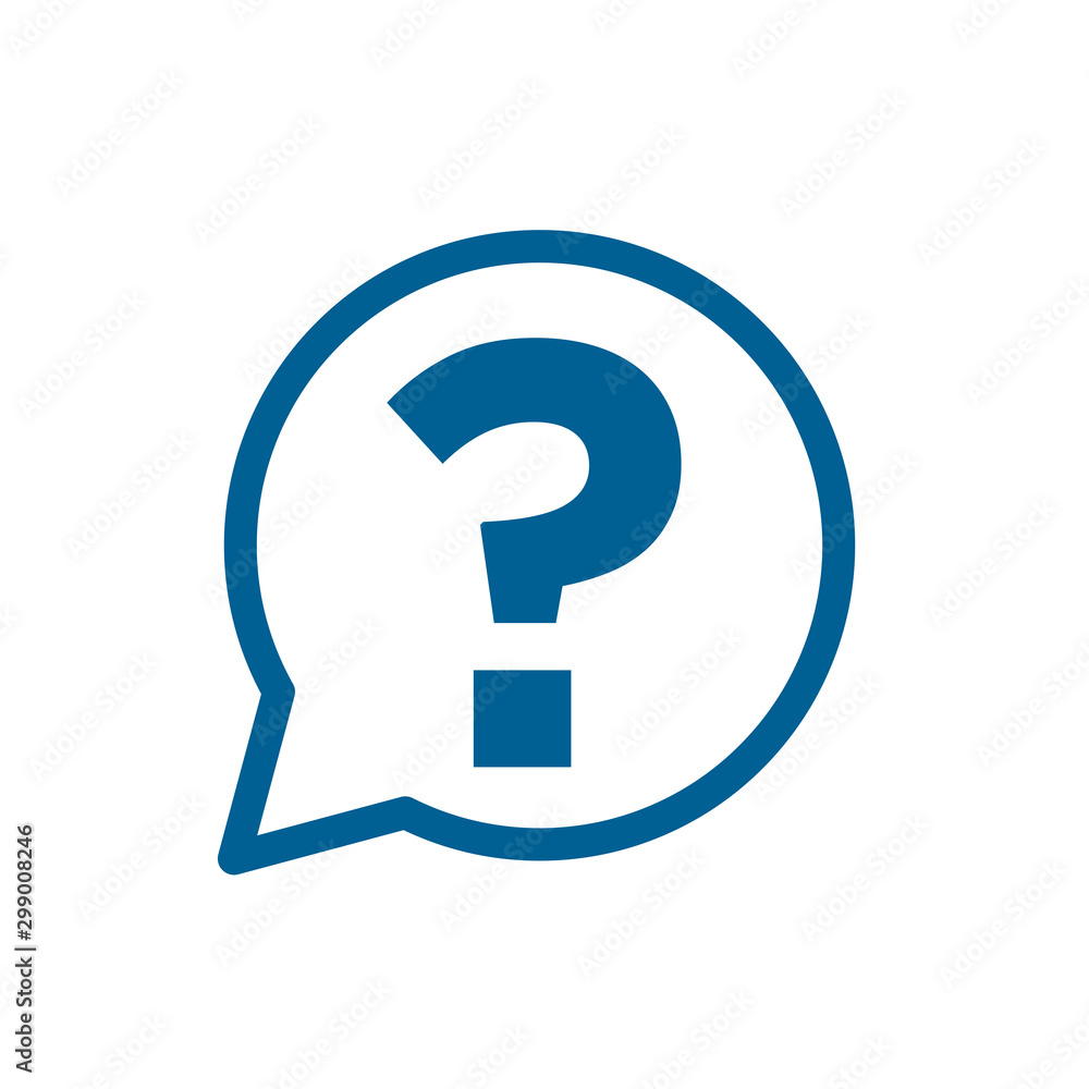 Question mark icon vector isolated symbol illustration EPS 10 Question mark icon vector isolated symbol illustration EPS 10