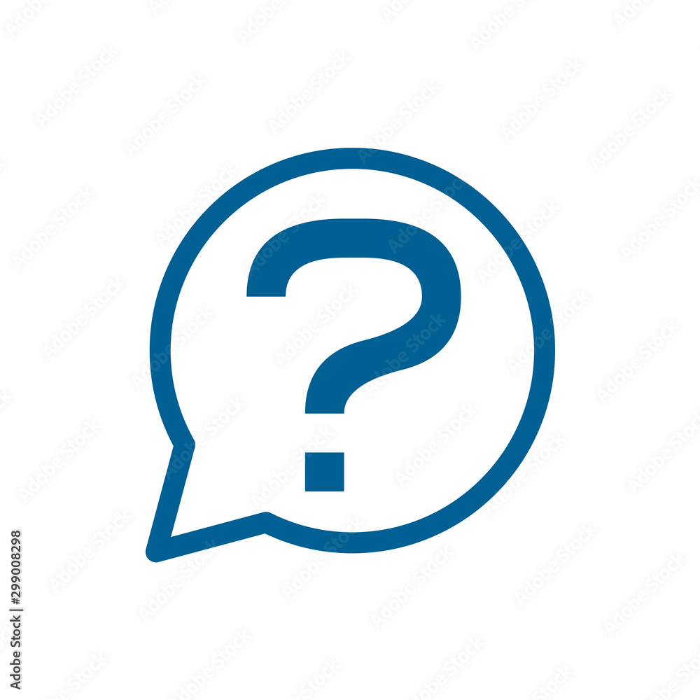 Question mark icon vector isolated symbol illustration EPS 10 Question mark icon vector isolated symbol illustration EPS 10