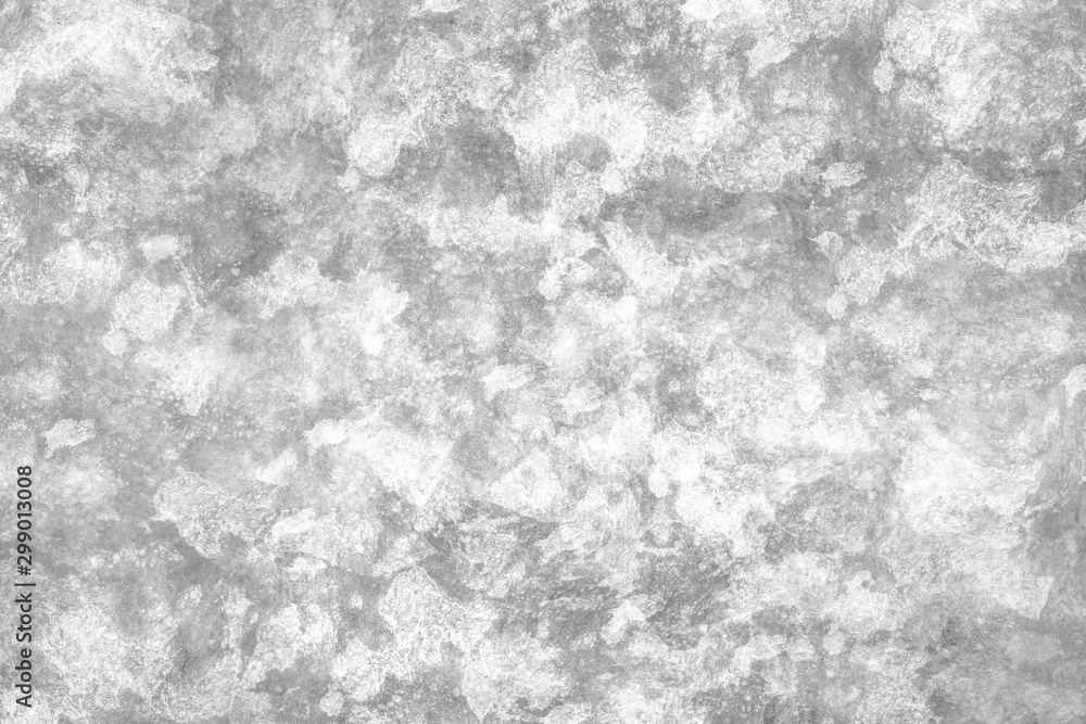 Fototapeta premium Concrete wall white color for background. Old grunge textures with scratches and cracks. White painted cement wall texture.