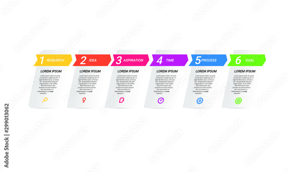 vector step Infographic stack chart design with icons and 6 options or steps. for business concept. Can be used for presentations banner, workflow layout, process diagram, flow chart vector step Infographic stack chart design with icons and 6 options or steps. for business concept. Can be used for presentations banner, workflow layout, process diagram, flow chart