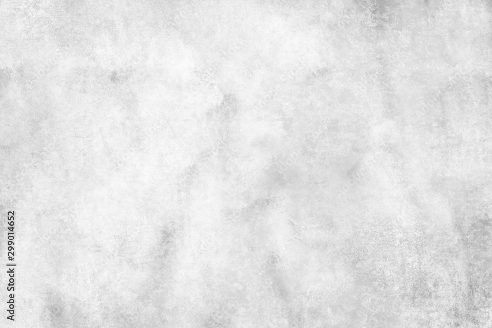 Fototapeta premium Concrete wall white color for background. Old grunge textures with scratches and cracks. White painted cement wall texture.
