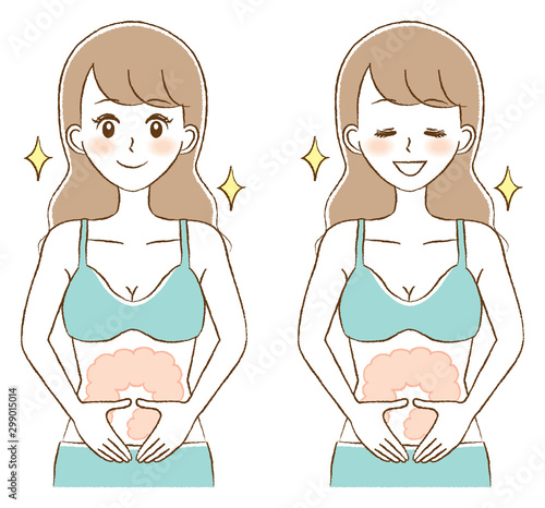  illustration of improve intestinal environment