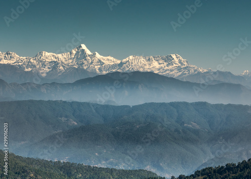 Himalayan view from Kausani