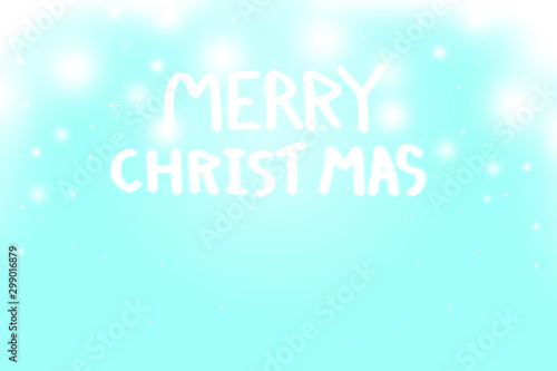 Blue background background for christmas day © Thongchai