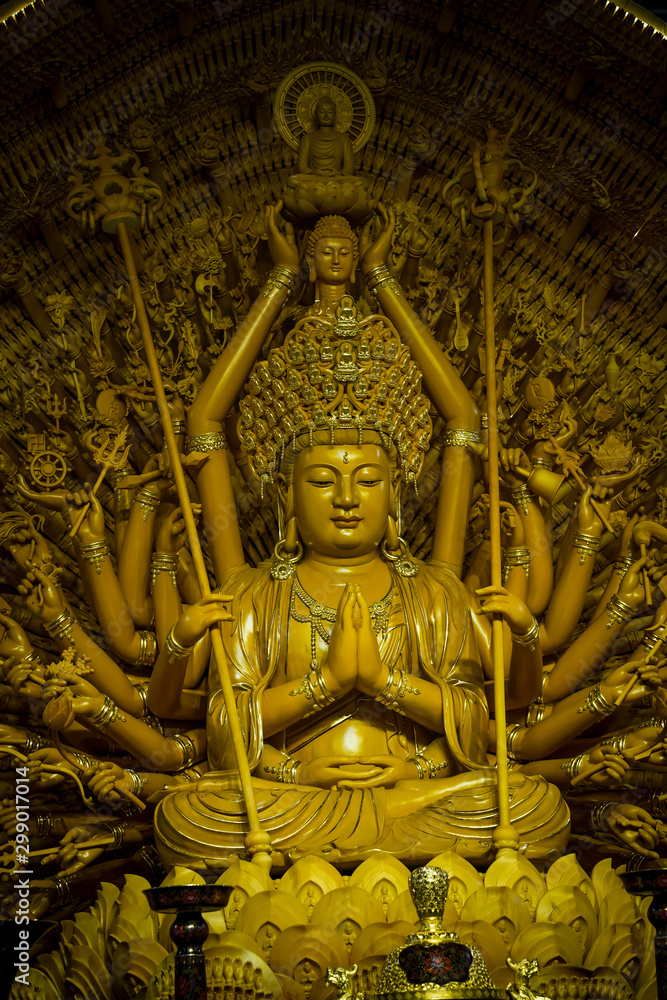 Fototapeta premium Statues of Buddha