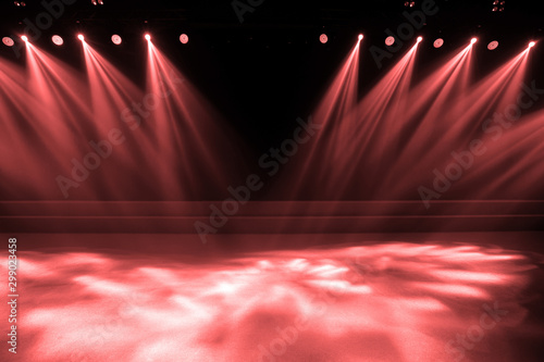 concert lighting in concert hall