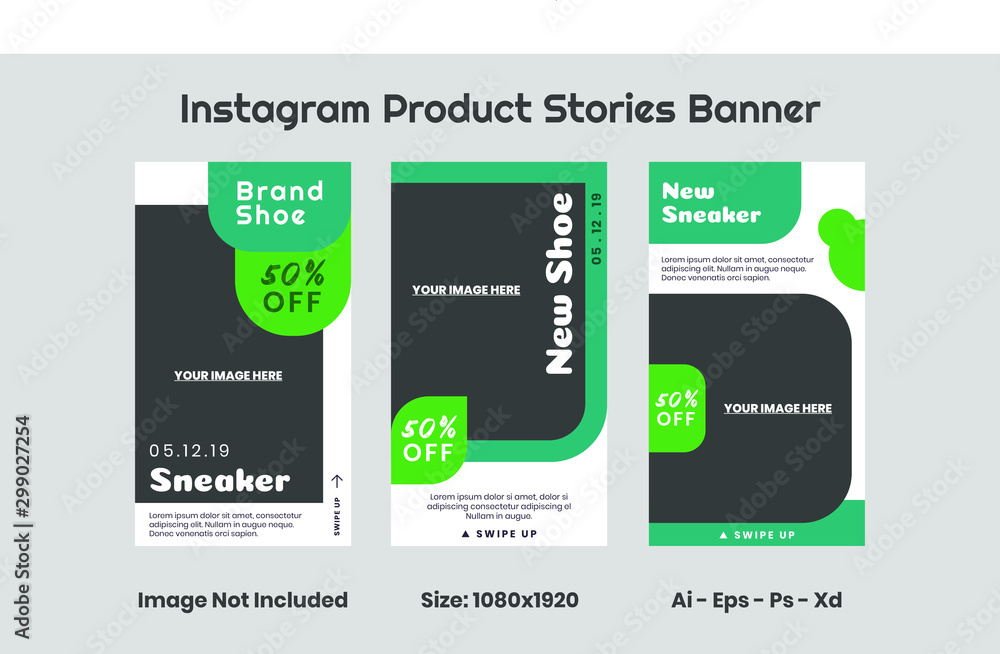 Instagram Shoes Product Stories Banner