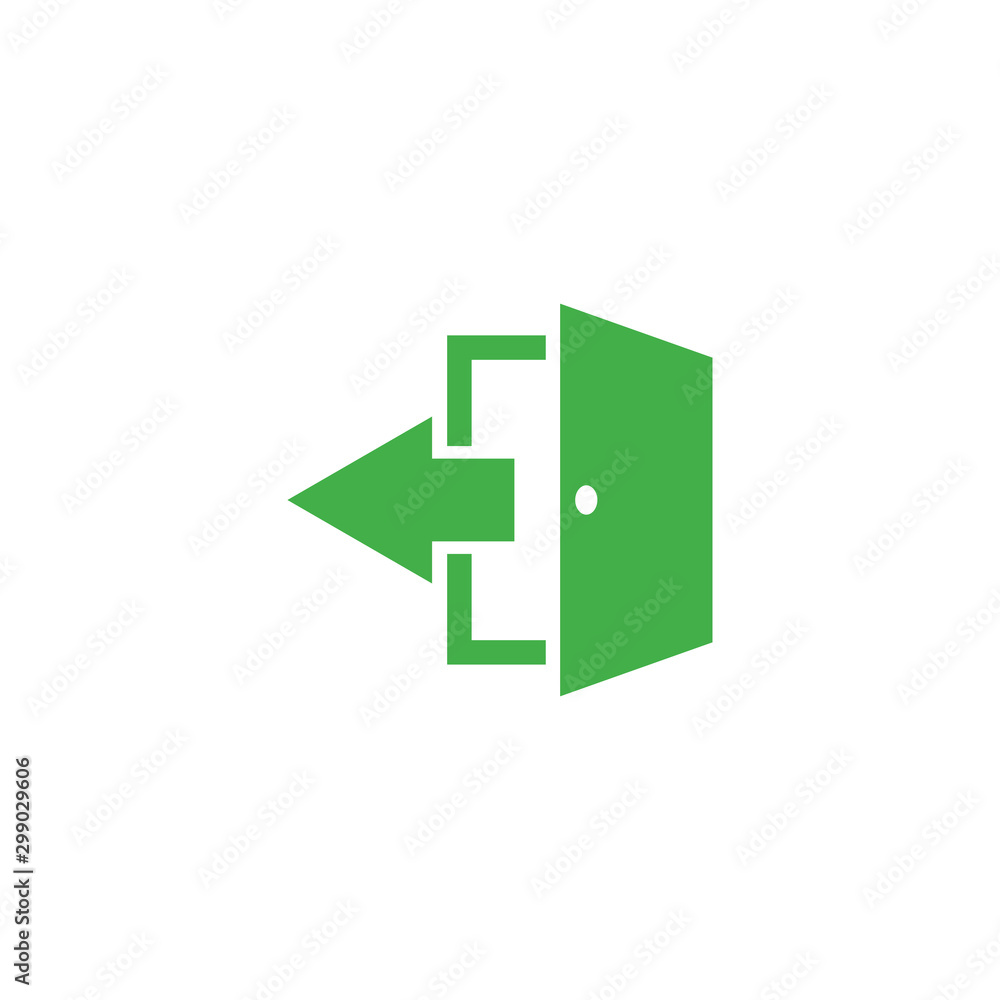 Door graphic design template vector isolated Door graphic design template vector isolated
