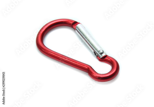 carabiner isolated on white background