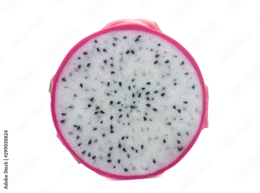 Obraz premium Dragon fruit isolated on white background