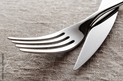 Fork and knife photo