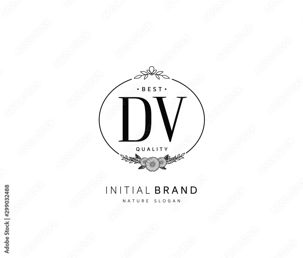 D V DV Beauty vector initial logo, handwriting logo of initial signature, wedding, fashion, jewerly, boutique, floral and botanical with creative template for any company or business. D V DV Beauty vector initial logo, handwriting logo of initial signature, wedding, fashion, jewerly, boutique, floral and botanical with creative template for any company or business.