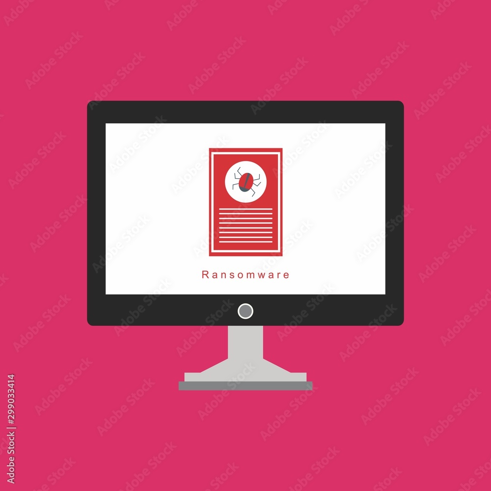 Bug in computer icon, error, bug or scam detected, thread, malware scan, Malware on computer display, Virus computer bug icon, Simple design Bug in computer icon, error, bug or scam detected, thread, malware scan, Malware on computer display, Virus computer bug icon, Simple design