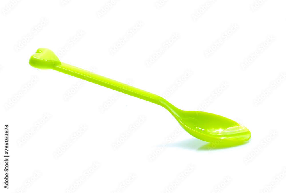 plastic fork, spoon isolated on white backgruond plastic fork, spoon isolated on white backgruond