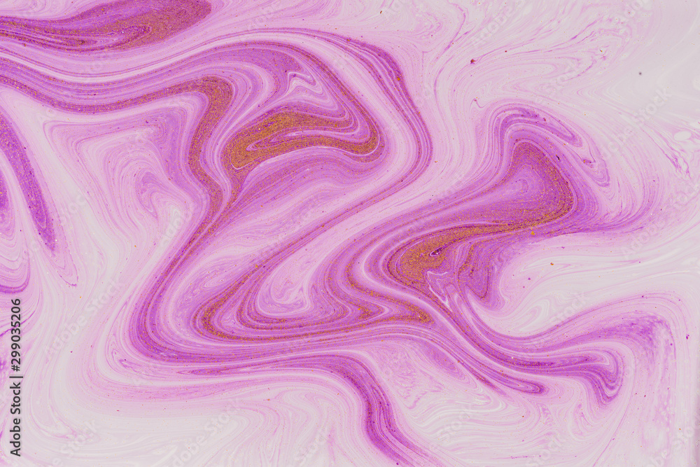 Liquid acrylic- color blot Liquid acrylic- color blot