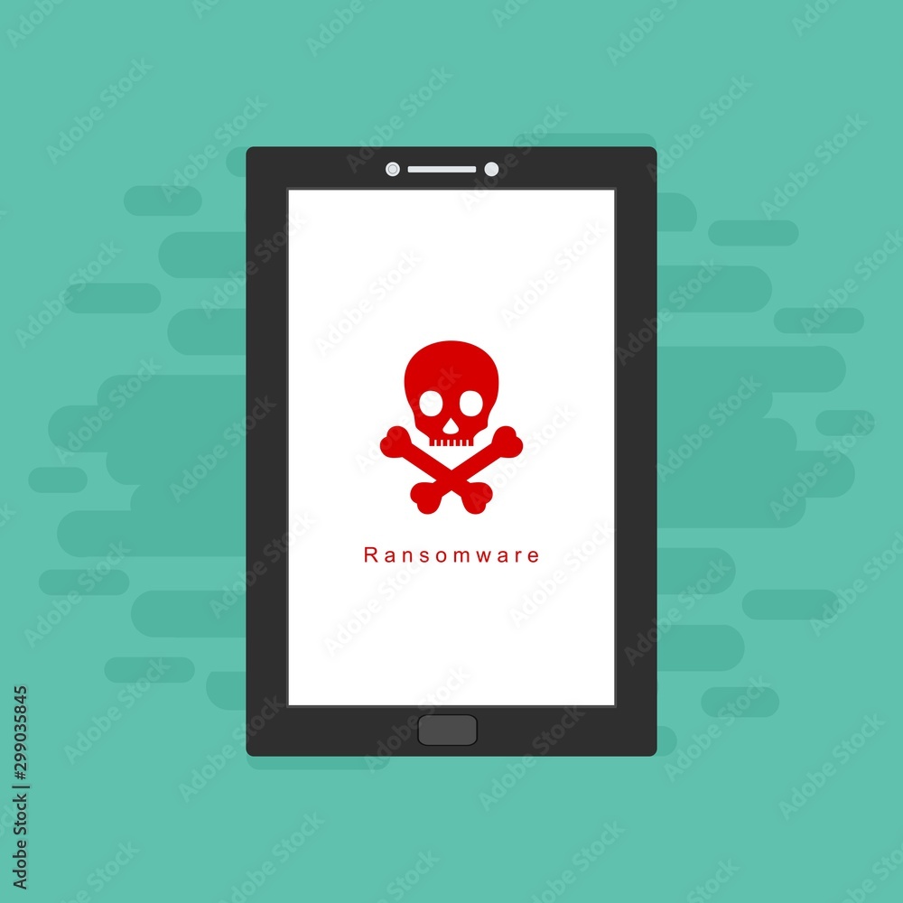 Virus in smartphone. Cyber attack on phone. Blocked Gadget does not work. Vector illustration Virus in smartphone. Cyber attack on phone. Blocked Gadget does not work. Vector illustration