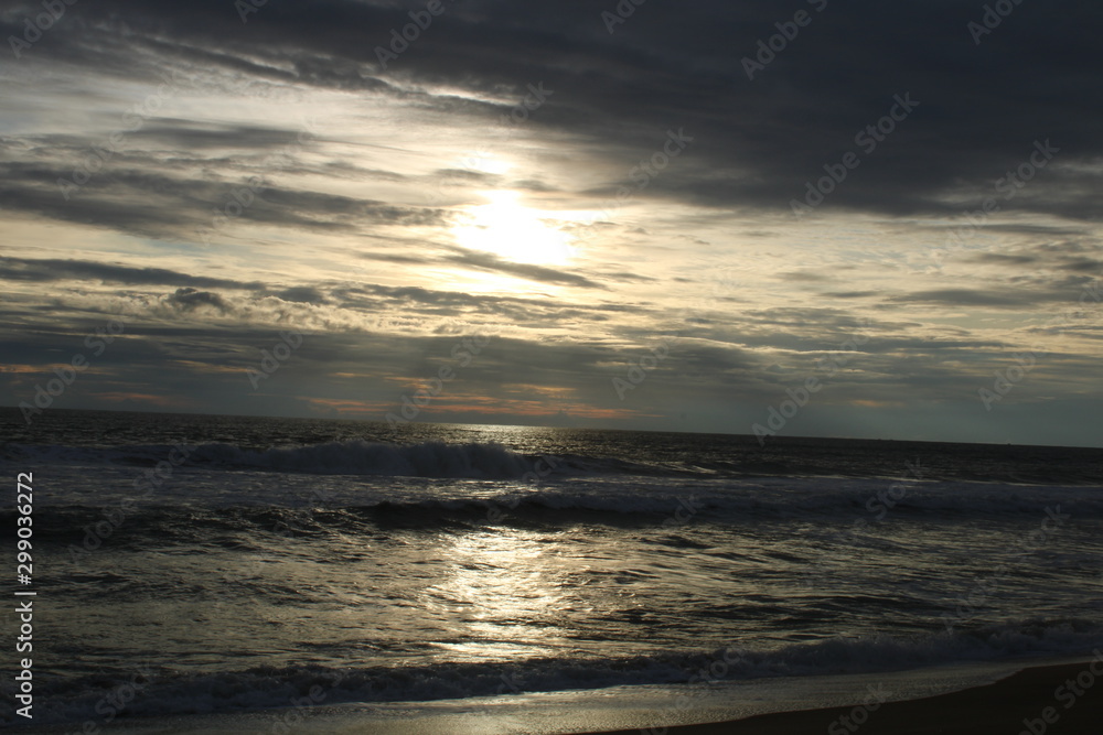 Obraz premium sunset over the sea