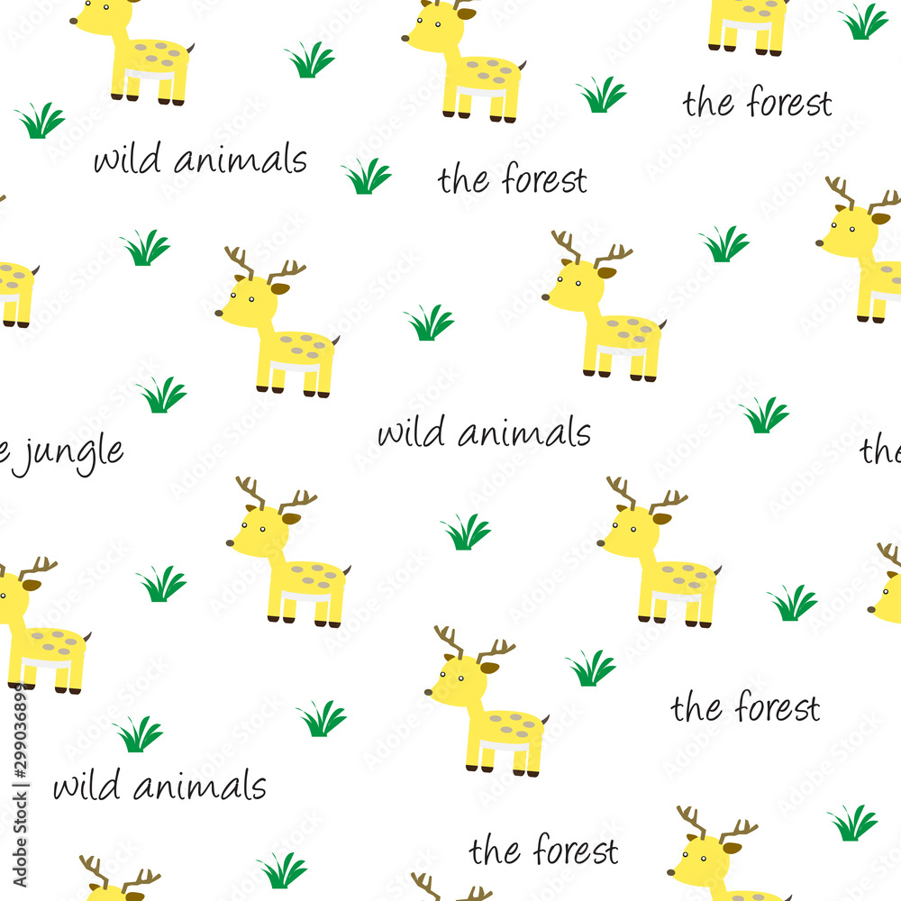 Fototapeta premium Deer background