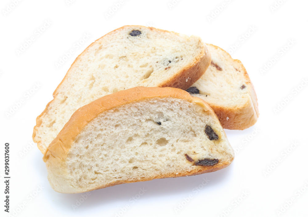 Sliced bread isolated on a white background Sliced bread isolated on a white background