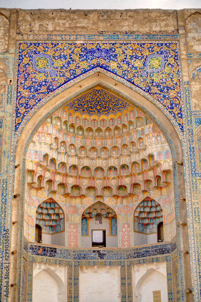 Abdulaziz Khan Madrasah, Bukhara, Uzbekistan