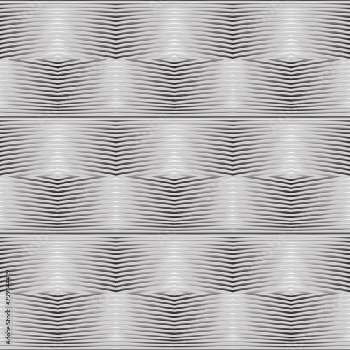 graphic weaving rows seamless silver
