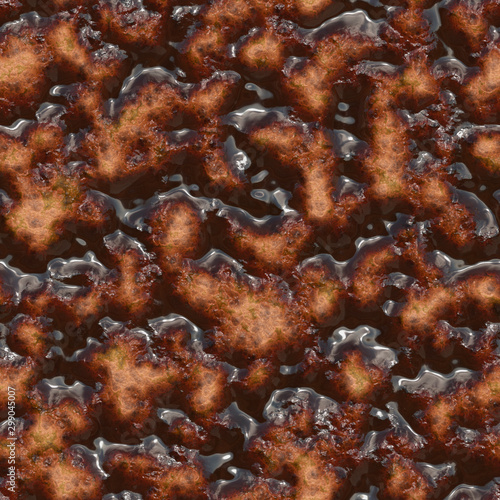 Gel- abstract natural pattern