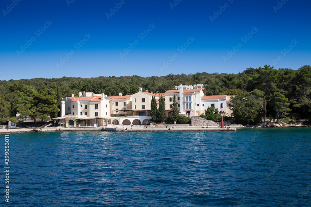 Hotel,Resort, near Njivice, island of Krk, Croatia, Kvarner Bay, Adriatic Sea, Croatia
