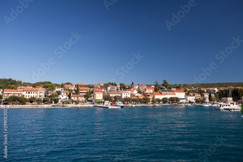 The port of Malinska, island of Krk, Croatia, Kvarner Gulf, Adriatic Sea, Croatia