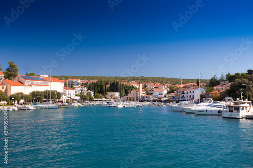 The port of Malinska, island of Krk, Croatia, Kvarner Gulf, Adriatic Sea, Croatia © Reise-und Naturfoto