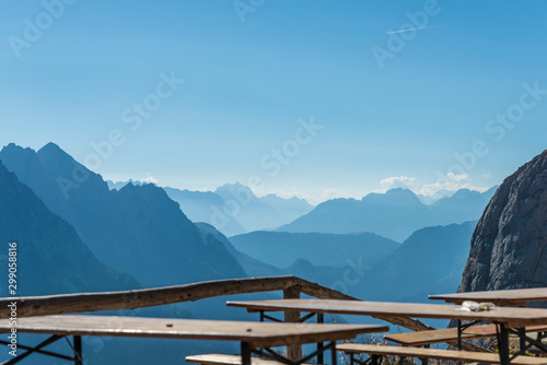 Valley of the Piave  Calvi refuge on the slopes of Mount Peralba. Sappada  Italy