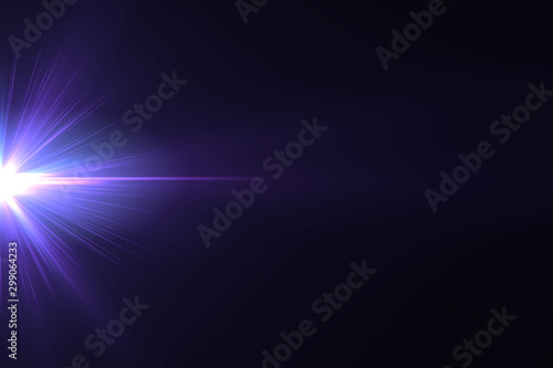 Abstract of sun with flare. natural background with lights and sunshine wallpaper