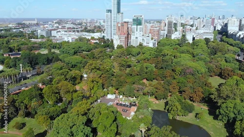 Park, Palermo Area, Plaza Major Seeber Square (Buenos Aires) aerial view photo