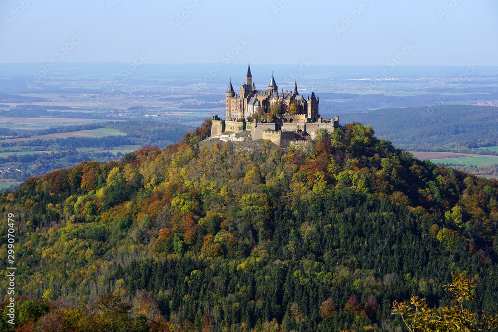 Hohenzollern bei Zellerhorn, Schwäbische Alb, Deutschland