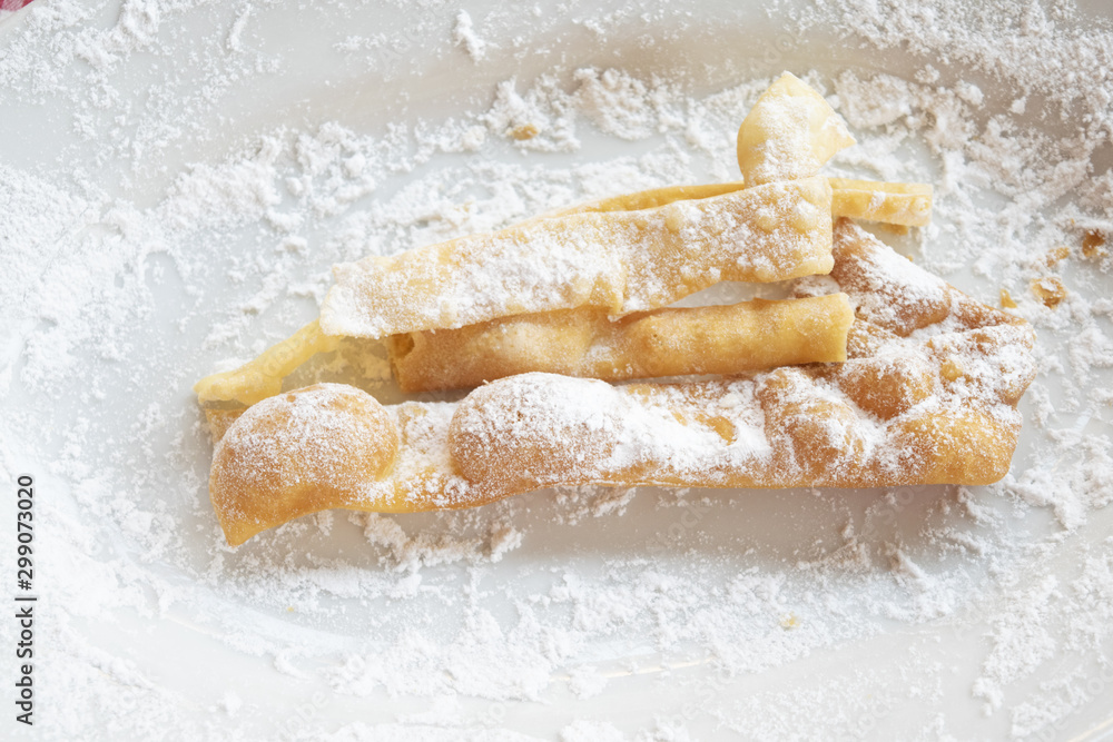 Obraz premium sweet biscuit for carnival or frappe