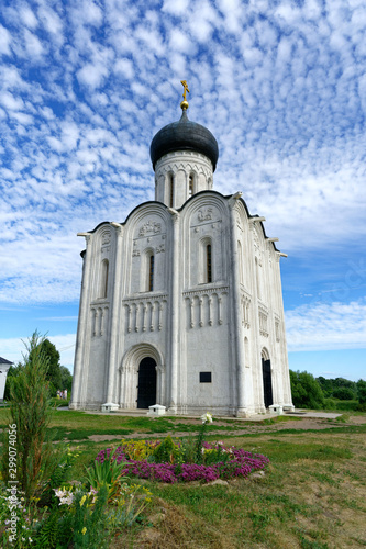 Eglise de l’intercession-de-la-Vierge sur la Nerl, Bogolyubovo, Vladimir, Oblast, Russie