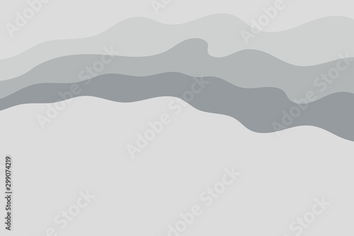 Abstract vector gray background with curved lines. Pattern backdrop for landing pages. © flexelf
