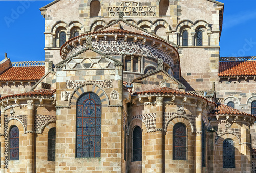 Former Benedictine abbey church, Issoire, France photo