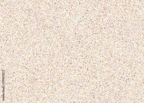 Colorful Universe Circular Distribution Computational Generative Art background illustration