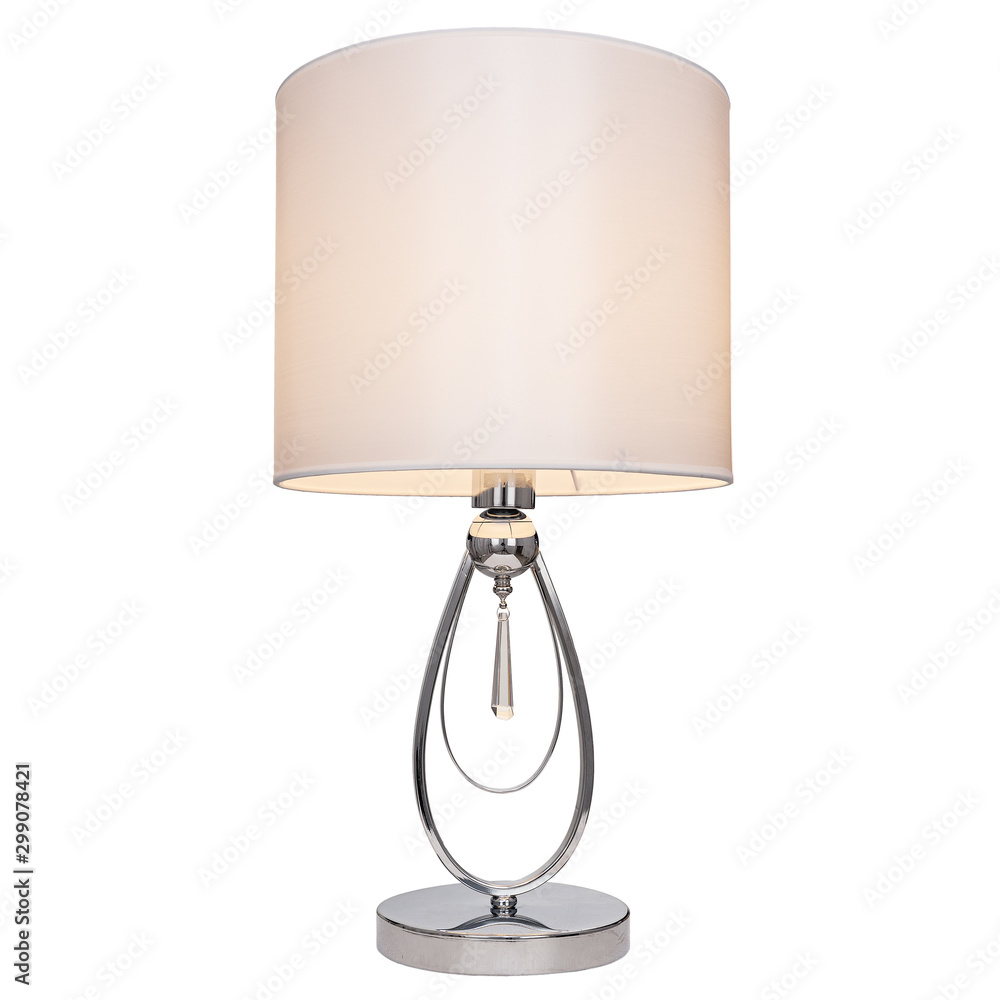 Table lamp isolated on white background Table lamp isolated on white background