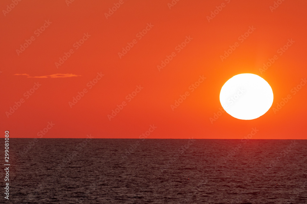 Sunrise  at Baltic sea