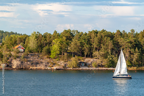 Island of Stockholm archipelago, Sweden