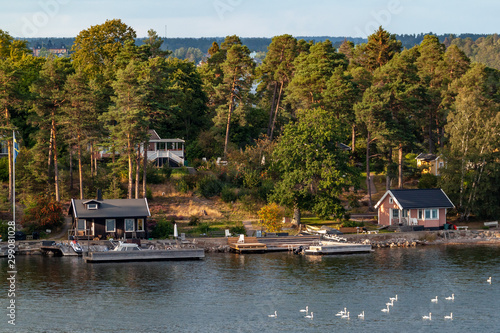 Island of Stockholm archipelago, Sweden